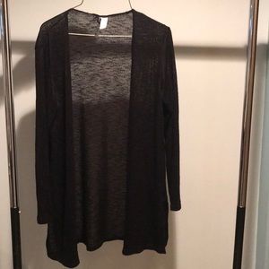 H&M basic black cardigan